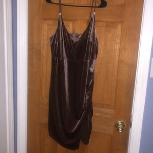 Velvet Bodycon Dress